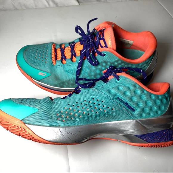 2015 under armour steph curry low 1 size 10.5 - Picture 3 of 8